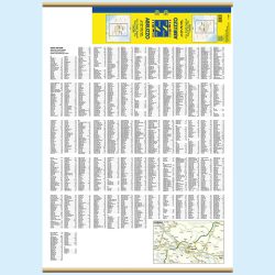 Abruzzo carta murale RG17PL Belletti