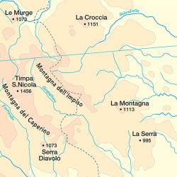 Basilicata carta murale scolastica MS14PL Belletti
