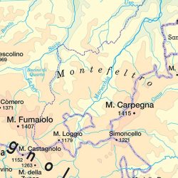 Emilia Romagna carta murale scolastica MS17PL Belletti