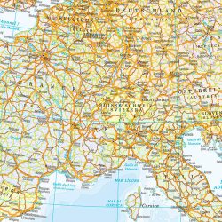 Europa politica carta murale M13P Belletti