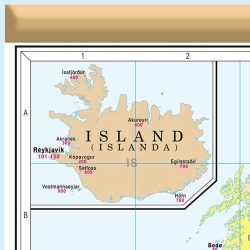 Europa postale carta murale Belletti M05PL