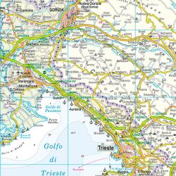 Friuli Venezia Giulia carta murale RG08PL Belletti