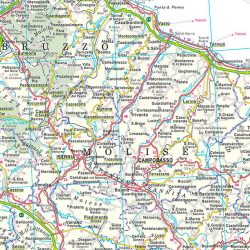 Italia centro sud stradale carta murale Belletti M11PL