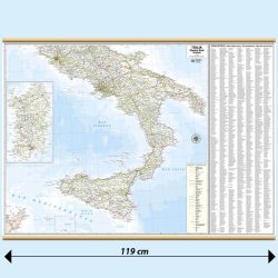 Italia centro sud stradale carta murale Belletti M11PL