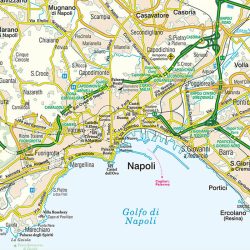 Italia centro sud stradale carta murale Belletti M11PL
