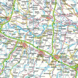 Italia centro nord carta murale strdale Belletti M10PL