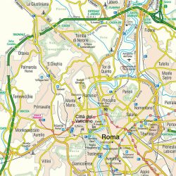 Italia centro nord carta murale strdale Belletti M10PL