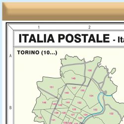 Italia postale carta murale Belletti M04PL