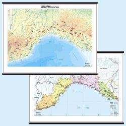 Liguria carta murale scolastica MS20PL Belletti