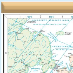 Mondo con bandiere carta murale M09PL Belletti