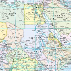 Mondo con bandiere carta murale M09PL Belletti