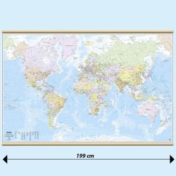 Mondo politica carta murale M18PL Belletti