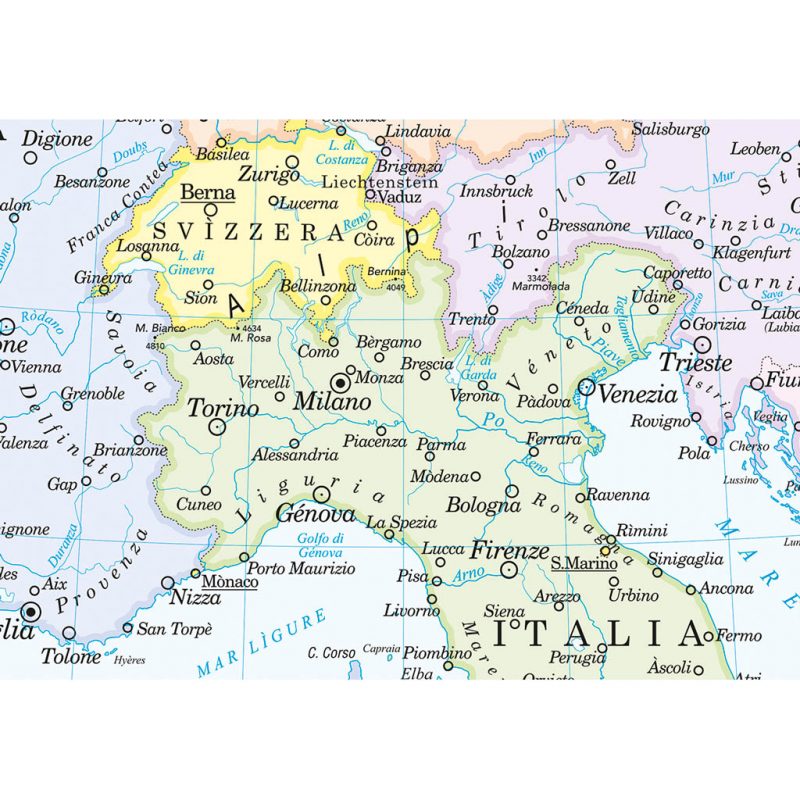 Prima Guerra Mondiale - Carta Storica | Belletti Editore