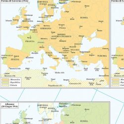 Prima guerra mondiale carta murale MS53PL Belletti