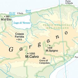Puglia carta murale scolastica MS25PL Belletti