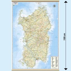 Sardegna carta murale RG20PL Belletti