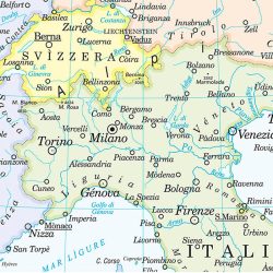 Seconda guerra mondiale carta murale MS54PL Belletti