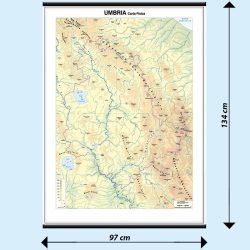 Umbria carta murale scolastica MS30PL Belletti