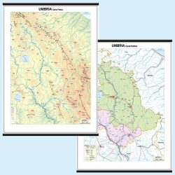 Umbria carta murale scolastica MS30PL Belletti