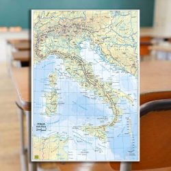 Carte scolastiche da banco internazionali con nomi