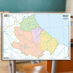 Carte scolastiche da banco regionali mute