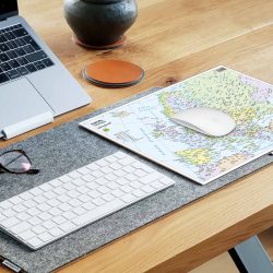 Mouse pad monofacciali