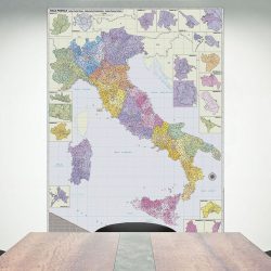 Italia postale carta murale M04P Belletti