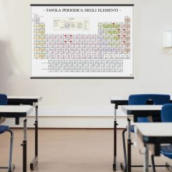 Tavola periodica elementi poster didattico MS36PL Belletti