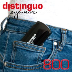 Distinguo 800-N occhiali pieghevoli nero