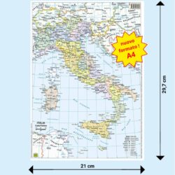 Italia carta scolastica da banco A4