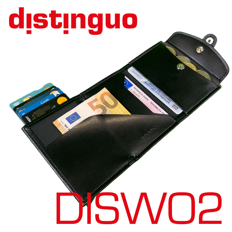 Portafogli Distinguo DISW02 - nero